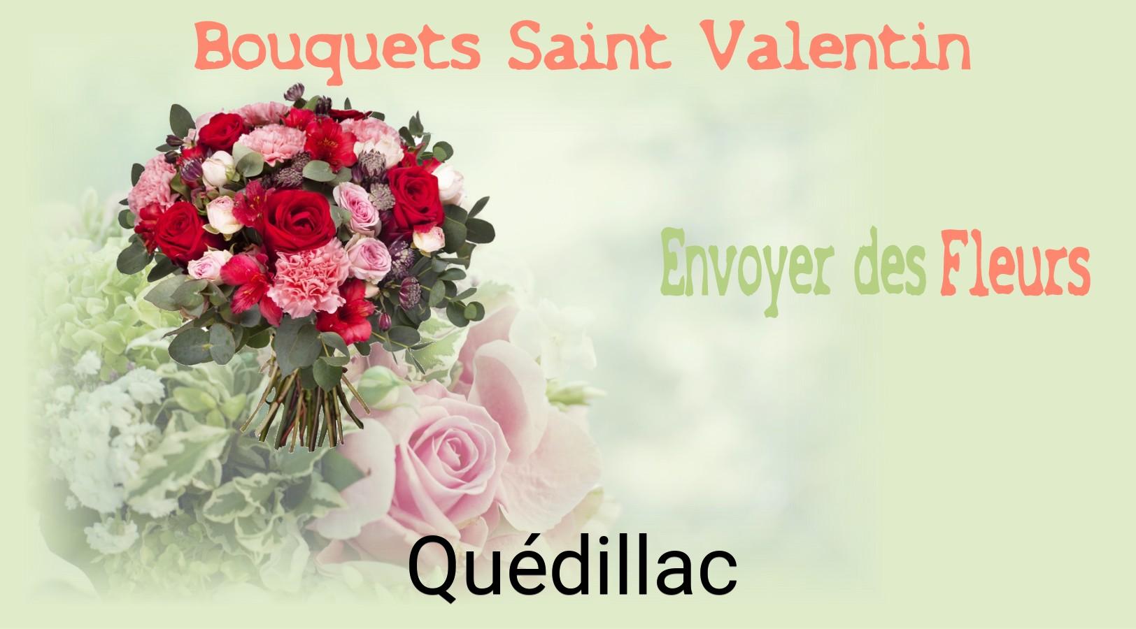 Roses de Saint-Valentin livrées à Quédillac